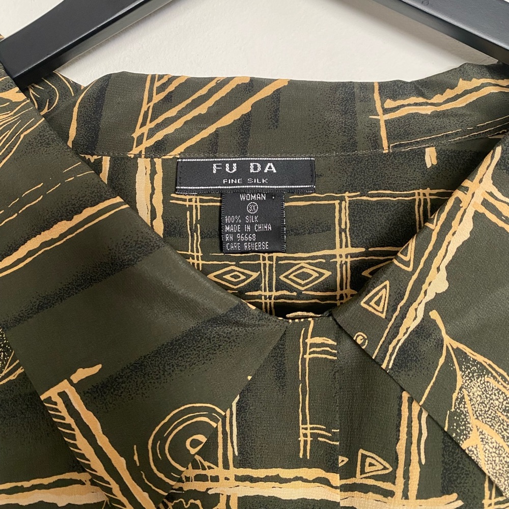 Silk button up - Picture 3 of 8